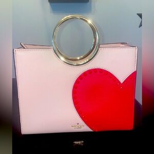 Kate spade studded heart purse